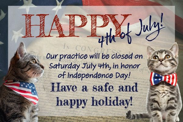 July 4th Closure Notice Pop Up Cats